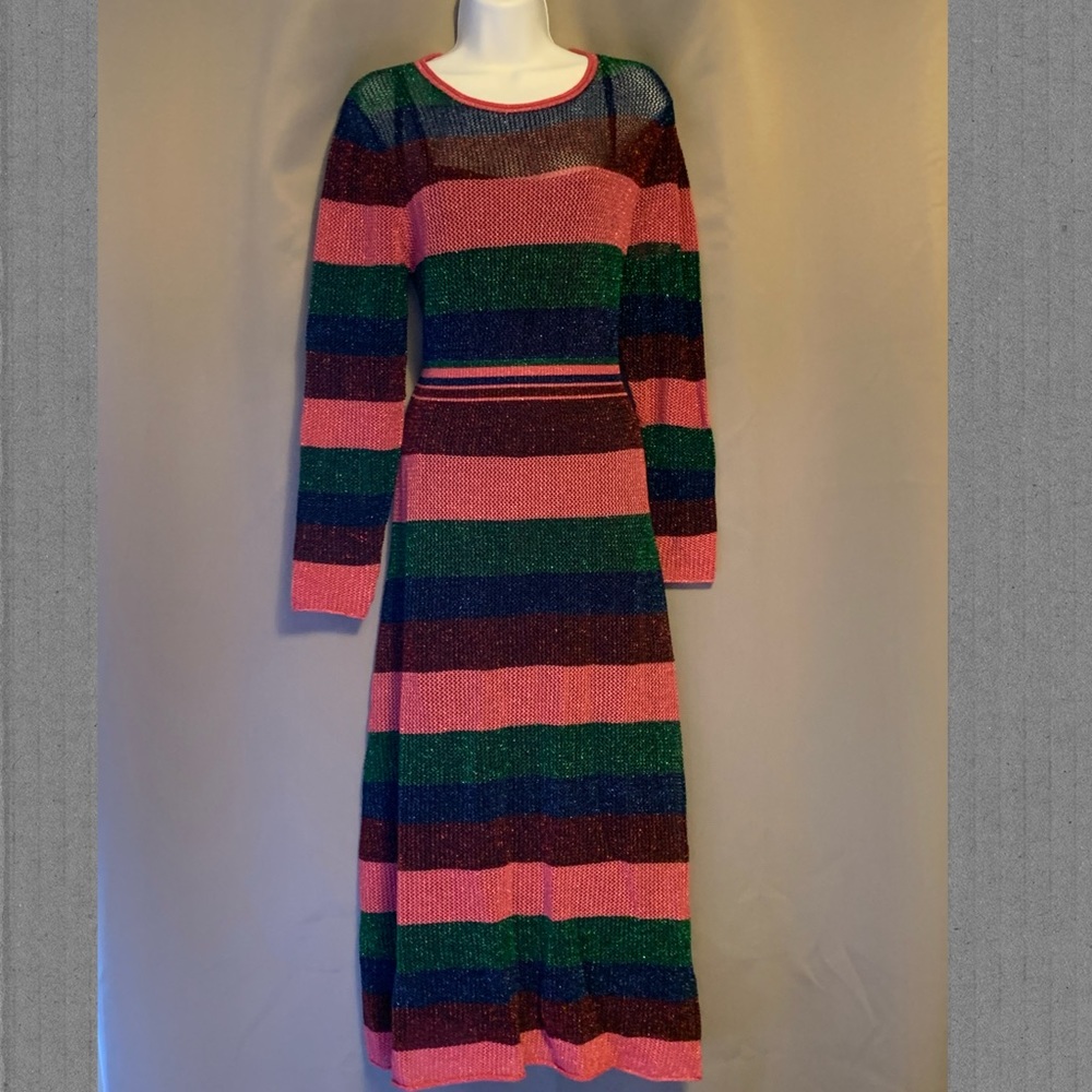 Zara Stripped Knit Dress